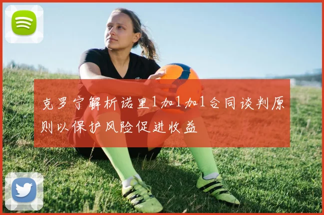 克罗宁解析诺里1加1加1合同谈判原则以保护风险促进收益